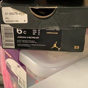 Jordan Shoes - Air Jordan 3 OG Blck /fire Jordan Shoes - Air Jordan 3 OG Blck /fire